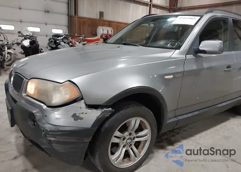 2005 BMW X3 3.0I из США, поврежденный, VIN WBXPA93435WD23905